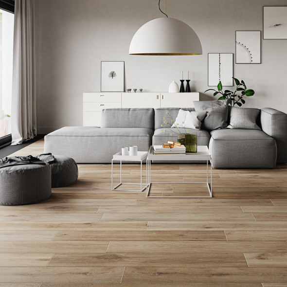 keramische parket, vloertegels, houtlook, beige-licht grijs, imermo, scandinavisch, green